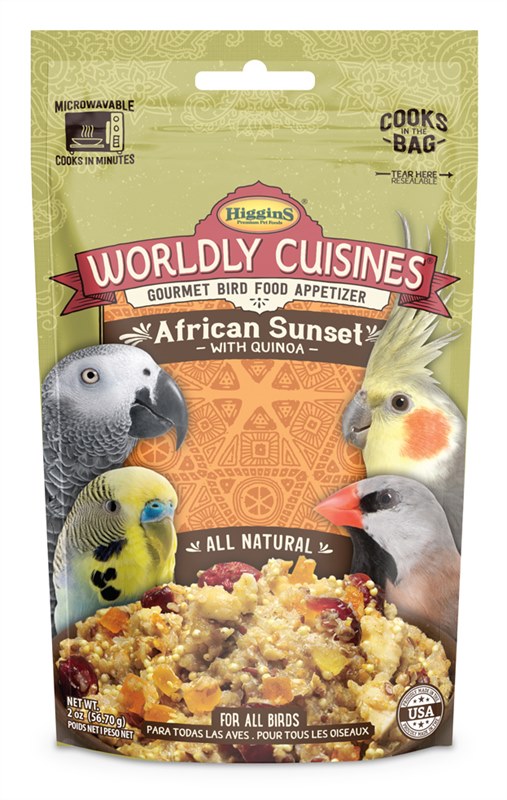 Higgins Worldly Cuisines African Sunset Bird Feed