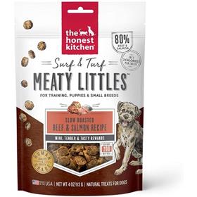 Honest Kitchen Dog Treat Surf and Turf Meaty Littles Beef and Salmon
