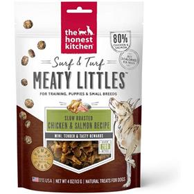 Honest Kitchen Dog Treat Surf and Turf Meaty Littles Chicken and Salmon