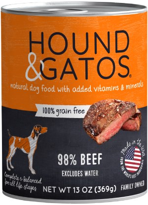 Hound and Gatos Beef Recipe For Dog