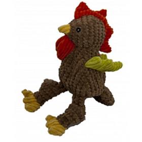 HuggleHounds Knottie Rooster Dog Toy