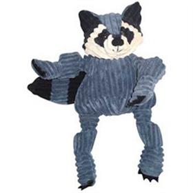 HuggleHounds Knotties Raccoon Dog Toy