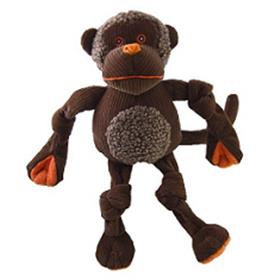 HuggleHounds Tuffut Chimp Dog Toy