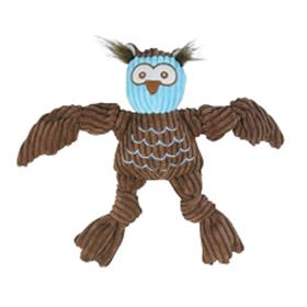 HuggleHounds Woodland Knottie Owl Pet Toys