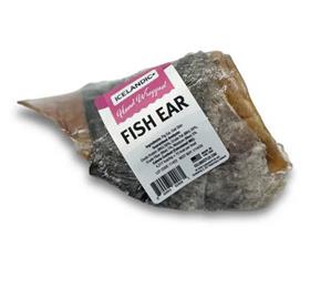 Icelandic Plus Fish Ear Cod Skin Wrapped Pig Ear Dog Treat