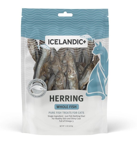 Icelandic Plus Fish Treat Herring Whole