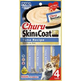 Inaba Churu Grain Free Skin Coat Tuna Recipe Lickable Cat Treat