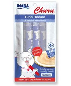 Inaba Churu Grain Free Tuna Puree Lickable Cat Treat