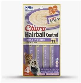 Inaba Churu Tuna Hairball Control Cat Treats