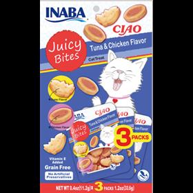 Inaba Ciao Juicy Bites Tuna and Chicken Flavor