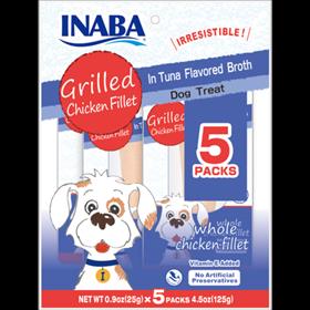 Inaba Grilled Chicken Fillet In Tuna Flavored Broth for Dogs