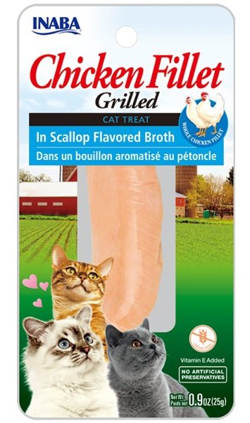 Inaba Grilled Chicken Fillets In Seafood Flavored Broth for Dogs