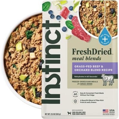 Instinct FreshDried Beef and Orchard Blend Freeze Dried Dog