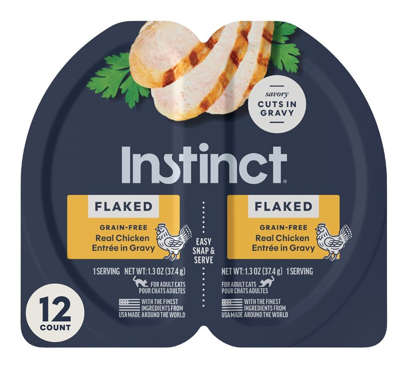 Instinct Pate Grain Free Split Cup Chicken Cat