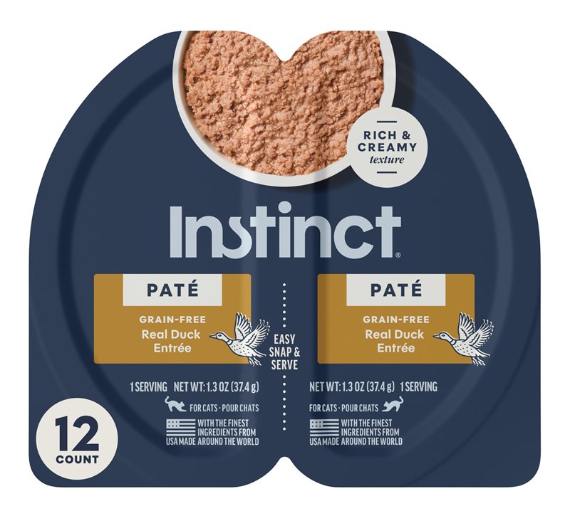 Instinct Pate Grain Free Split Cup Duck Cat