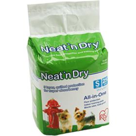 IRIS Neat n Dry Floor Protection and Training Pads 25ct Small