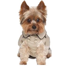 Juicy Couture Dog Coat Twill Cape