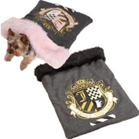 Juicy Couture Herringbone Dog Sleeping Bag