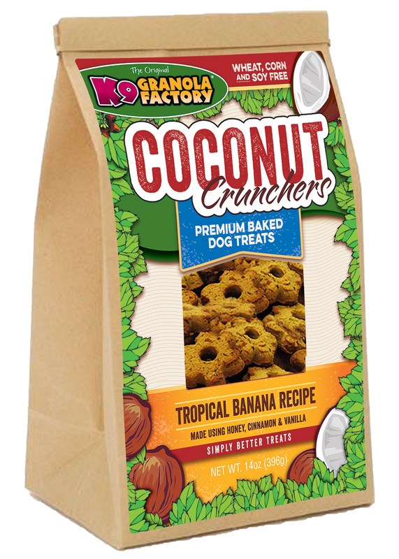 K9 Granola Factory Coconut Crunchers Apricot and Kiwi