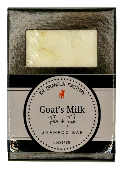 K9 Granola Factory Flea Tick Goats Milk Soap for Dogs