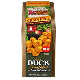 K9 Granola Factory Grain Free Savory Duck Crunchers