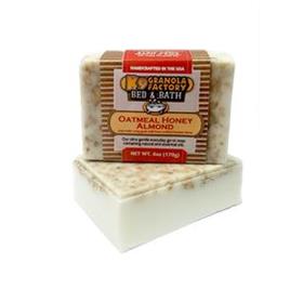 K9 Granola Factory Oatmeal Honey Almond Goats Milk Soap for Dogs