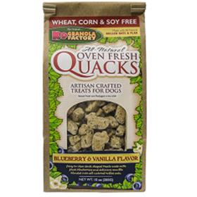 K9 Granola Factory Oven Fresh Quacks Blueberry and Vanilla