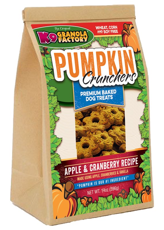 K9 Granola Factory Pumpkin Crunchers Apple and Cranberry