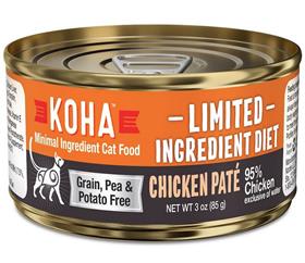 Koha Limited Ingredient Chicken Pate Wet Cat Food