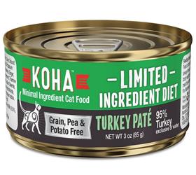 Koha Limited Ingredient Turkey Pate Wet Cat Food