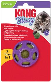 KONG Blissy Moon Ball Catnip Cat Toy 