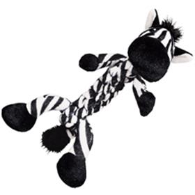 Kong Braidz Safari Zebra Dog Toy