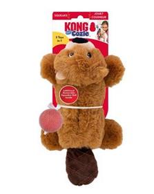 KONG Cozie Pocketz Beaver Dog Toy