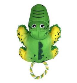 KONG Cozie Tuggz Alligator Dog Toy