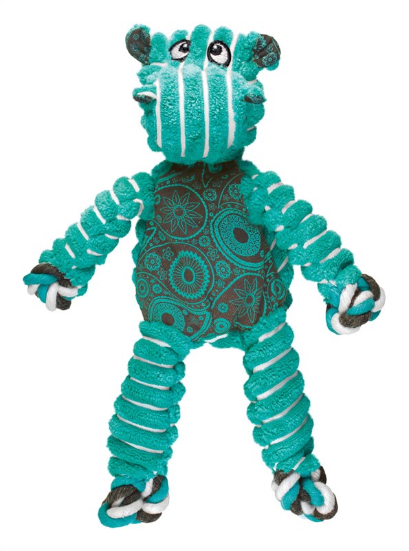 KONG Floppy Knots Hippo Dog Toy