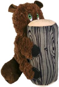 Kong Huggz Hiderz Beaver Dog Toy