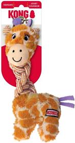 KONG Knots Twists Squeaky Dog Plush Toy
