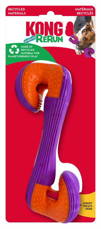 KONG Rerun Whoosh Bone Assorted Dog Toy
