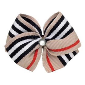 London Plaid Dog Hair Bow