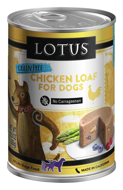 Lotus Canned Chicken Loaf for Dogs
