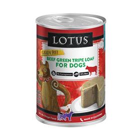 Lotus Grain Free Green Tripe Loaf Canned Dog Food