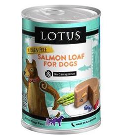 Lotus Grain Free Salmon Loaf Dog Food Can