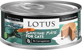 Lotus Grain Free Sardine Pate Canned Cat Food