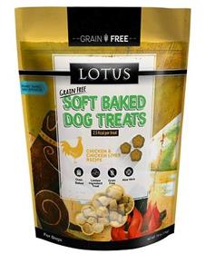 Lotus Soft Baked Grain Free Chicken and Chicken Liver Treat