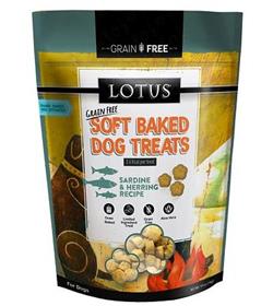 Lotus Soft Baked Grain Free Sardine and Herring Treat