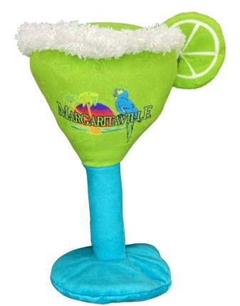 Margaritaville Margarita Glass Dog Toy