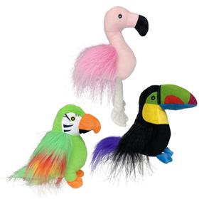 Margaritaville Tropical Birds Dog Toys