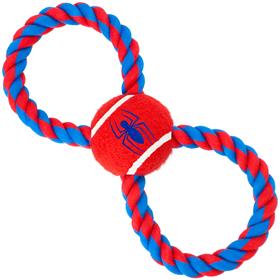 Marvel Dog Toy Rope Tennis Ball Spider Man