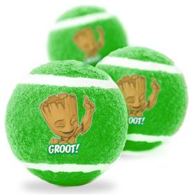Marvel Dog Toy Squeaky Tennis Ball GROOT Happy Pose