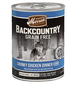 Merrick Backcountry Chunky Chicken Can